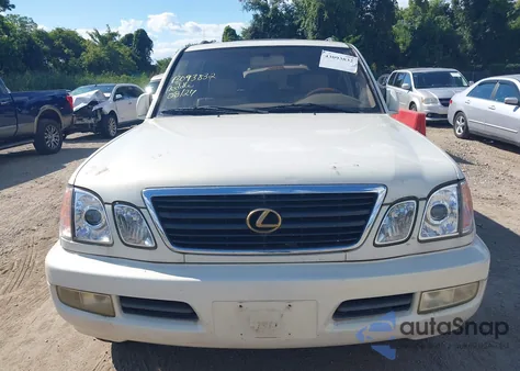 2000 Lexus Lx 470 from USA, damaged, VIN JT6HT00W5Y0101438
